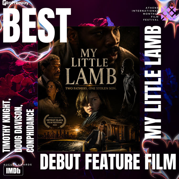 Best Debut Feature Film award for My Little Lamb at the Athens International Monthly Art Film Festival